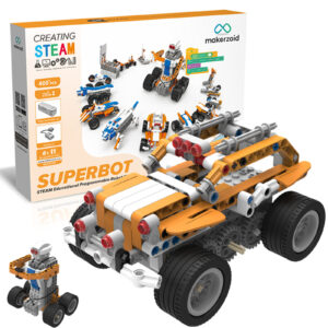 Makerzoid Superbot – Advanced STEM Robotics Kit for Kids