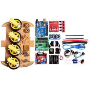 4WD Robot Car Kit - Obstacle Avoidance