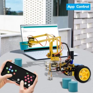 4DOF Mechanical Arm Robot Car Learning Kit