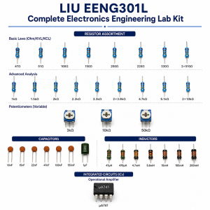 LIU EENG301L Complete Electronics Engineering Lab Kit