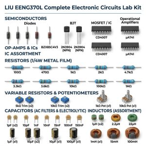 LIU EENG370L Complete Electronic Circuits Lab Kit