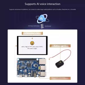 ESP32-P4 AI Development Board – WIFI 6, Bluetooth & Speaker