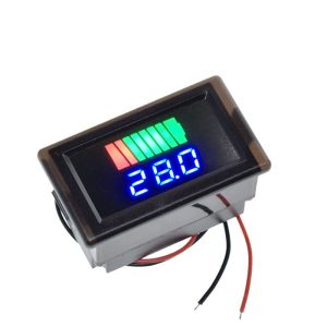 Universal Lithium Battery Capacity Meter 12V–72V