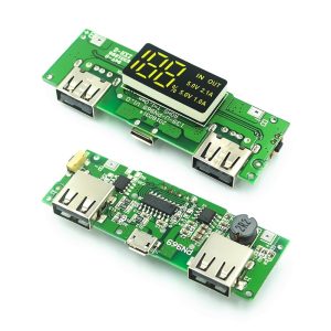 Power Bank Module with LED Display (Micro USB & Type-C)