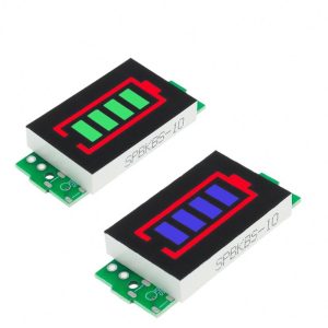 Lithium Battery Power Meter Display Module 1–8S