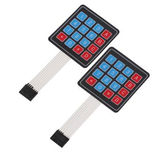 4×4 Matrix Keypad Membrane Switch – 16 Keys